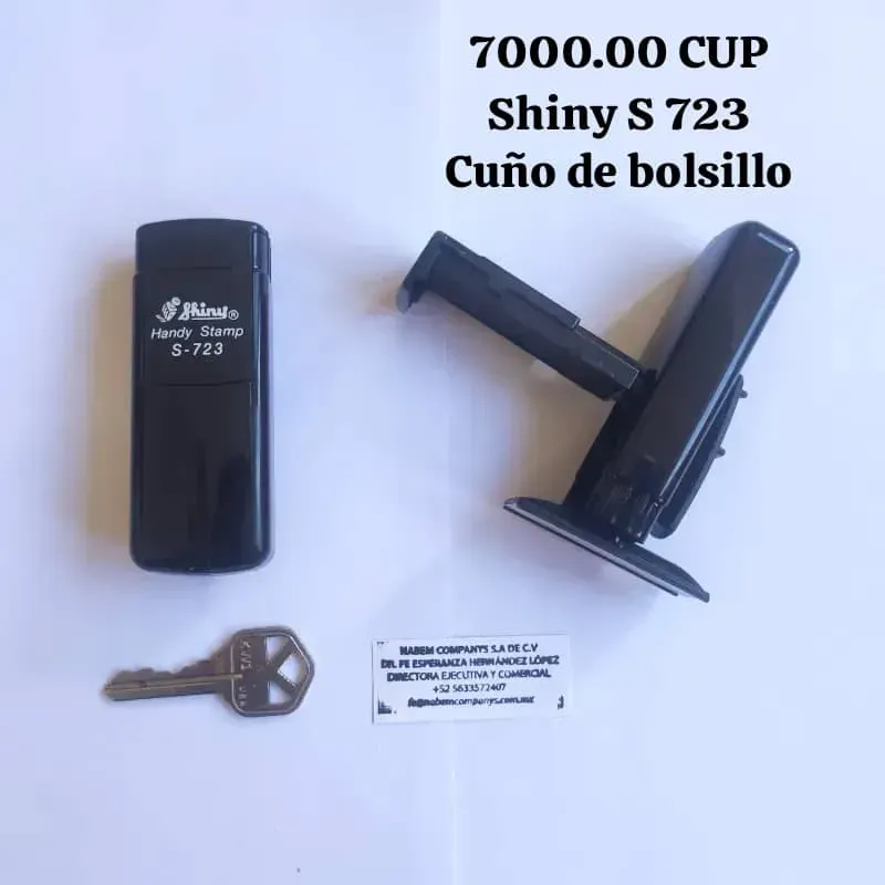 Cuño de bolsillo Shiny S 723 7000 cup
