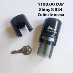 Cuño de mesa Shiny R 524  7100 CUP