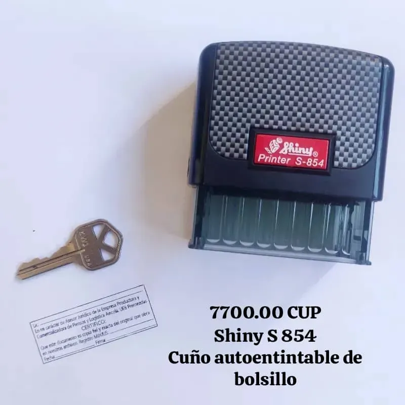 Cuño de mesa Shiny S 854 7700 CUP
