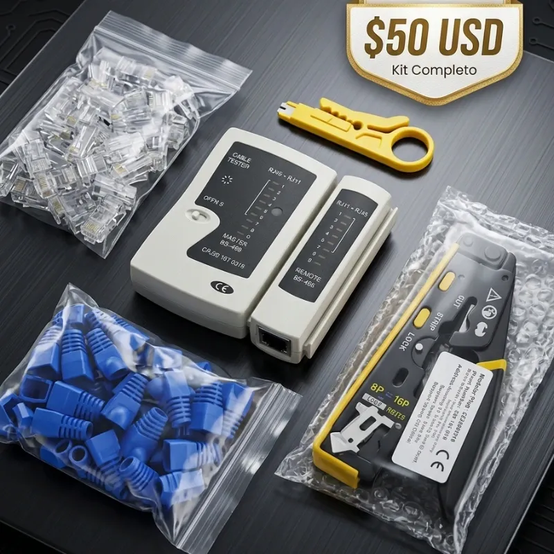 🛠️ Kit Profesional de Redes 🛠️  