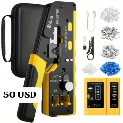 🛠️ Kit Profesional de Redes PROSTER & NSG-468D 🛠️  