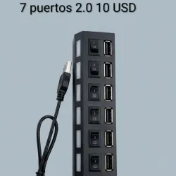 Regleta 7 puertos 2.0 