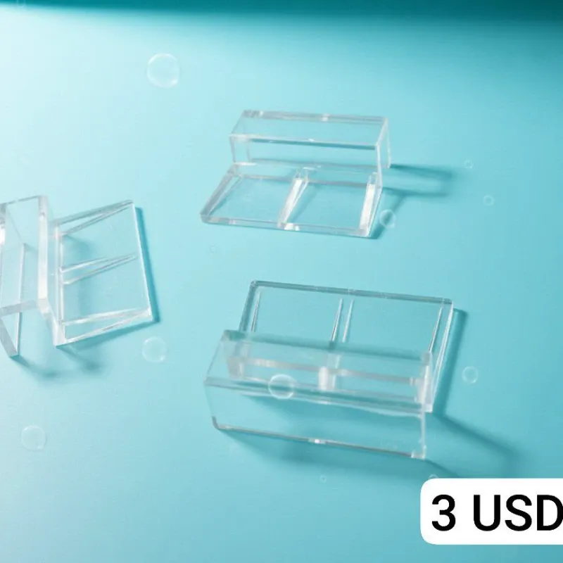 Soportes de acrílico para tapa de acuario