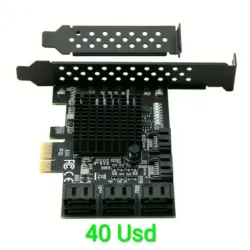 Tarjeta de expansión pcie a SATA 3
