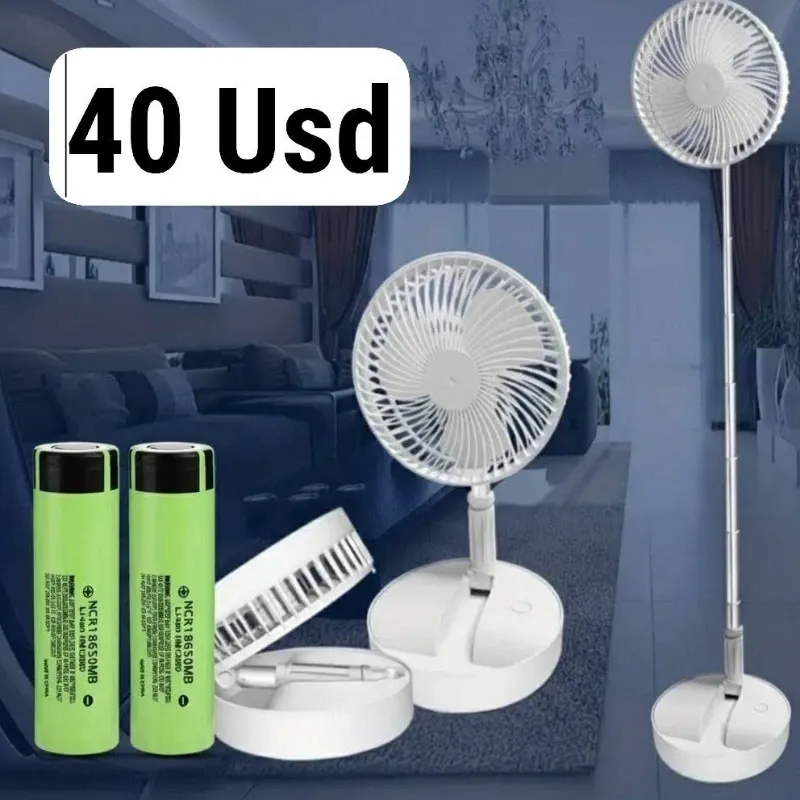 Ventilador recargable