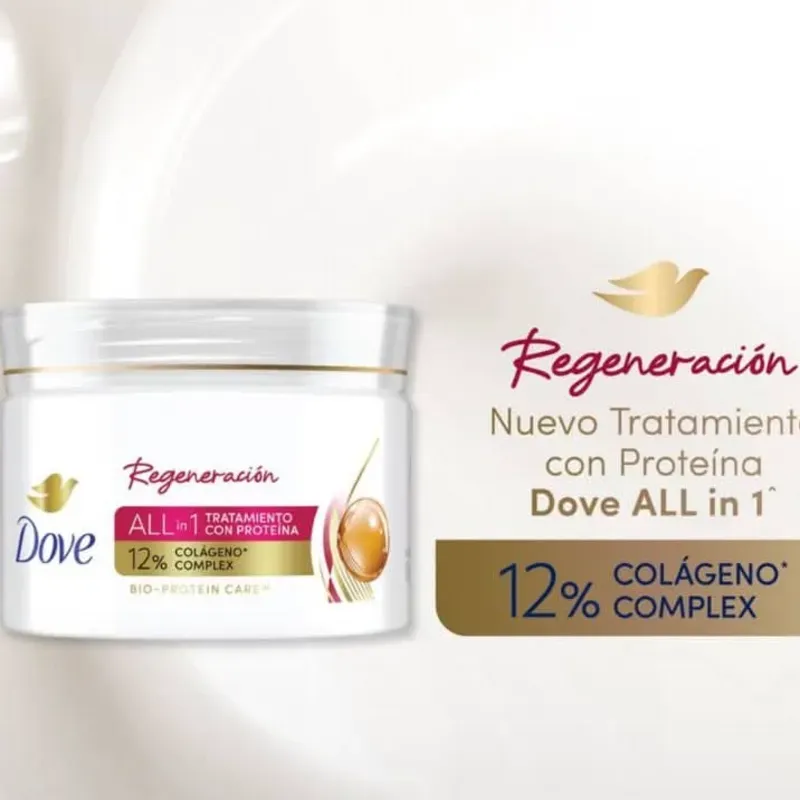10 en 1 Máscara de tratamiento Dove 300g regeneración 