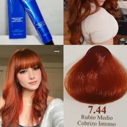 7.44 Rubio medio cobrizo intenzo 