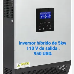 Inversor híbrido de 5kw 950 USD 