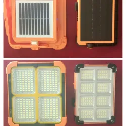 Lamparas recargable con batería de litio de alta potencia energía solar. 20 USD 
