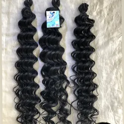 Cabello crochet negro #1