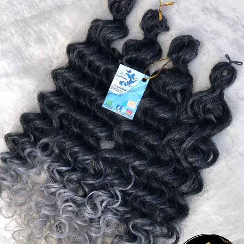 Cabello crochet  Tgrey