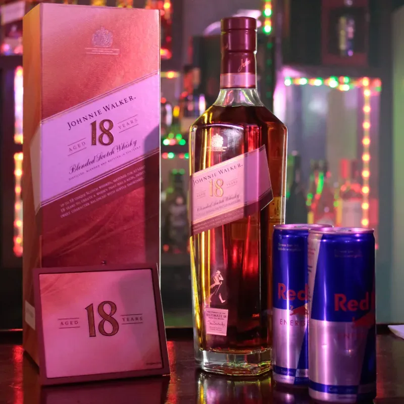 Combo Johnnie Walker 18 años 