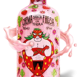 Tequila de Fresa Héroe 