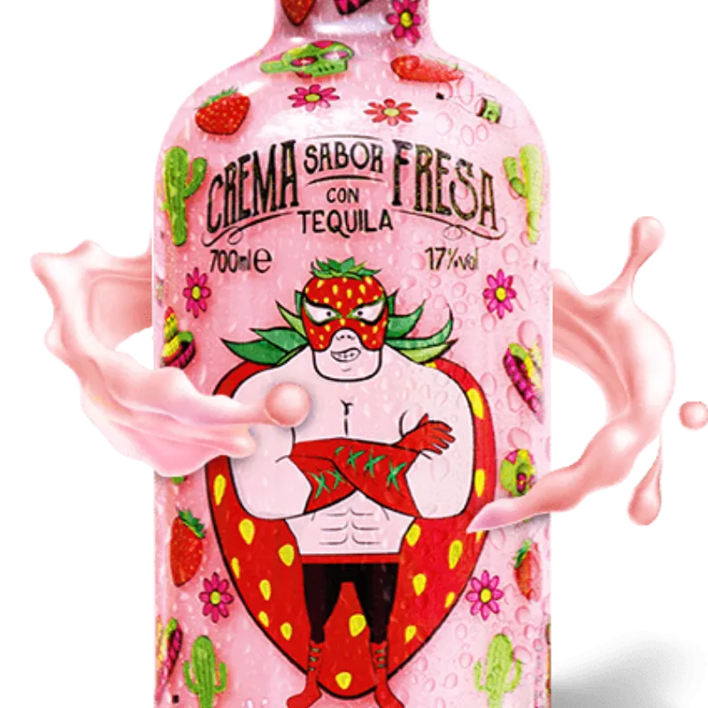 Tequila de Fresa Héroe 