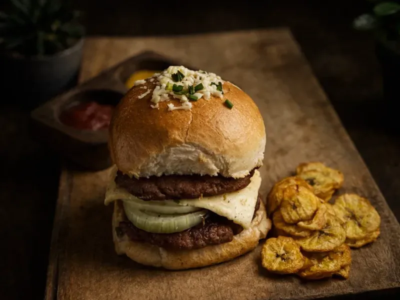 Sandwiches, Emparedados y Hamburguesas.