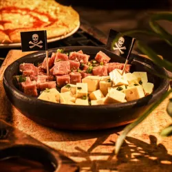 Pica de Jamón y Queso.