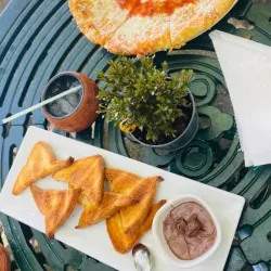 Tostadas con Nutella.