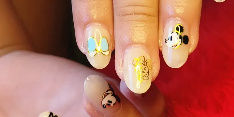 Uñas apress para niñas