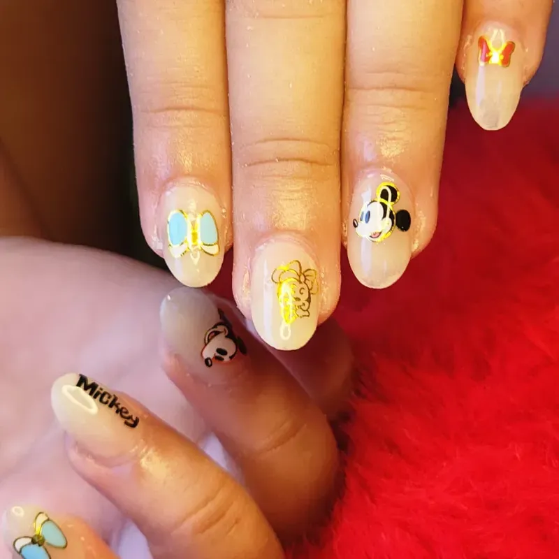 Uñas apress para niñas