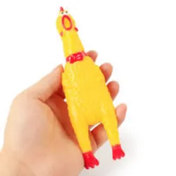 Pollo vinilo chico con sonido
