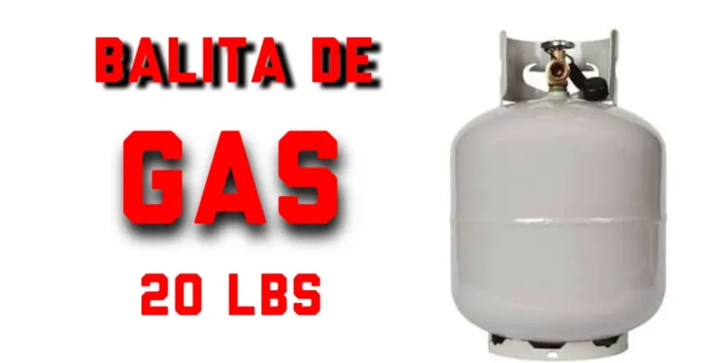 Balita de gas Importada USA x 20lbs