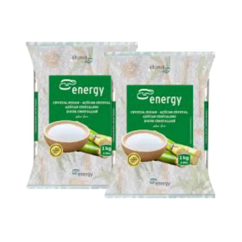 Bolsa de azúcar blanca Energy 1kg x 2u