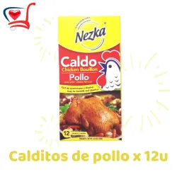 Calditos de pollo x 12u