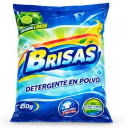 Detergente en polvo Brisas x 250g.