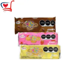Galletas rellenas con crema x 12 paquetes 