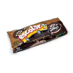 Galletas Escolar Chocolate rellenas con crema x 12pck x 4u