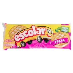 Galletas Escolar rellenas con crema x 12pck x 4u