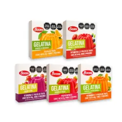 Gelatina de frutas 40g 