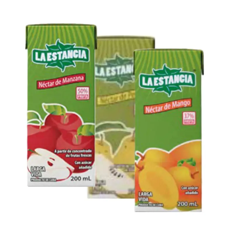 Jugo de frutas La Estancia 200ml x 3u