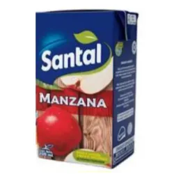 Jugo de manzana Santal 200ml.