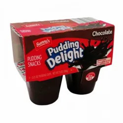 Natilla de chocolate 92g x 4u