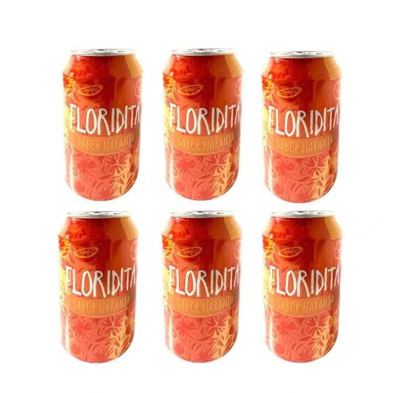 Refresco Florida de Naranja x 6u(330ml)