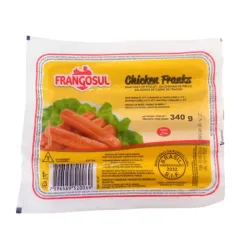 Salchicha de pollo 10u de 340g