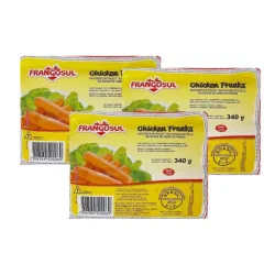 Salchicha de pollo FRANGOSUL 10u 340g