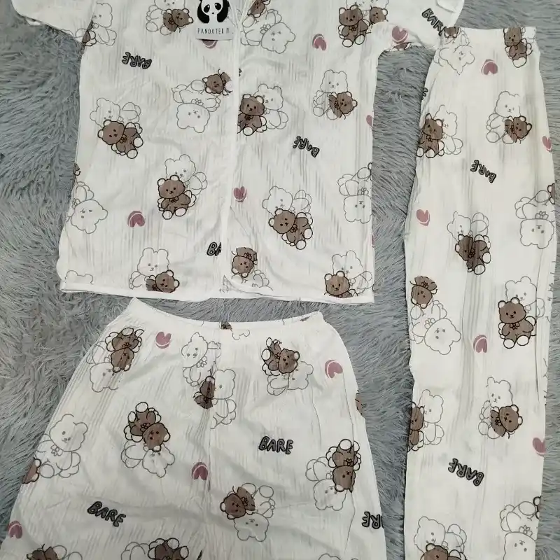 Pijamas de 3 piezas ✨