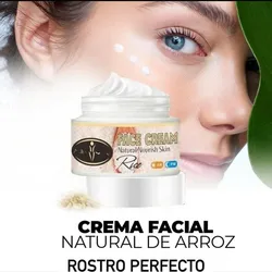 Crema hidratante y aclaradora de Arroz 