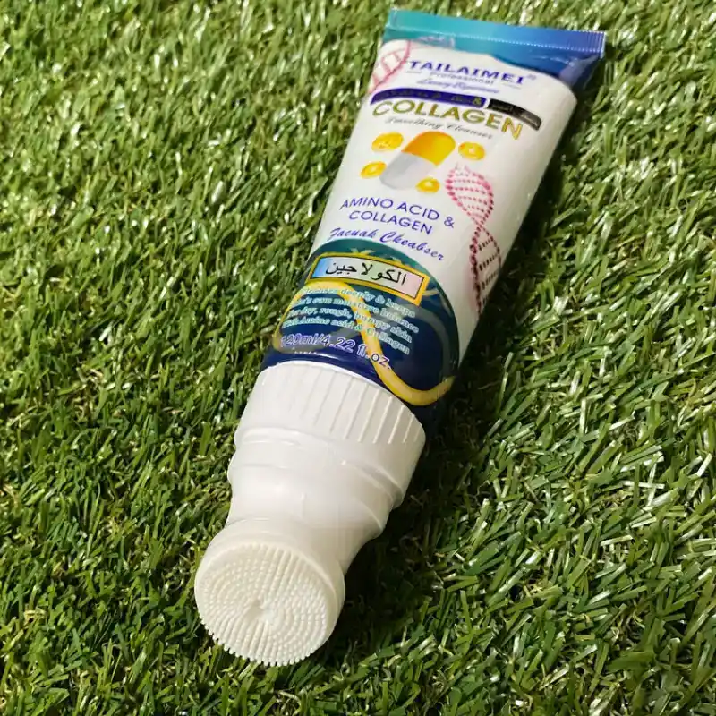Limpiador Facial con Collagen y cepillo incluido 120ml.