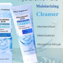 Limpiador facial micelar de Ácido Hialuronico con vitamina B5 100 ml.