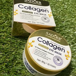 MASÇARILLA CON COLAGENO PARA OJOS 30 pares.