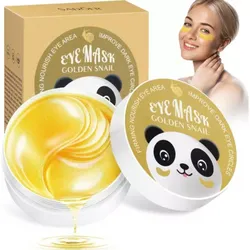 Parches para las ojeras con baba de caracol. 30 pares.