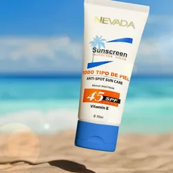 Protector Solar 45 spf con Vitamina E 50 ml. 