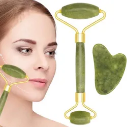 Rodillo de Jade + Gua Sha