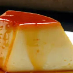 Flan de leche 