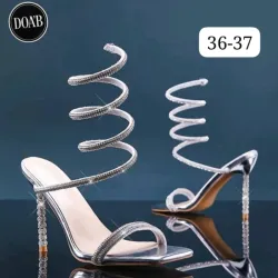 Tacón Alto Estelar Silver