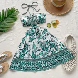 The Emerald Oasis Dress