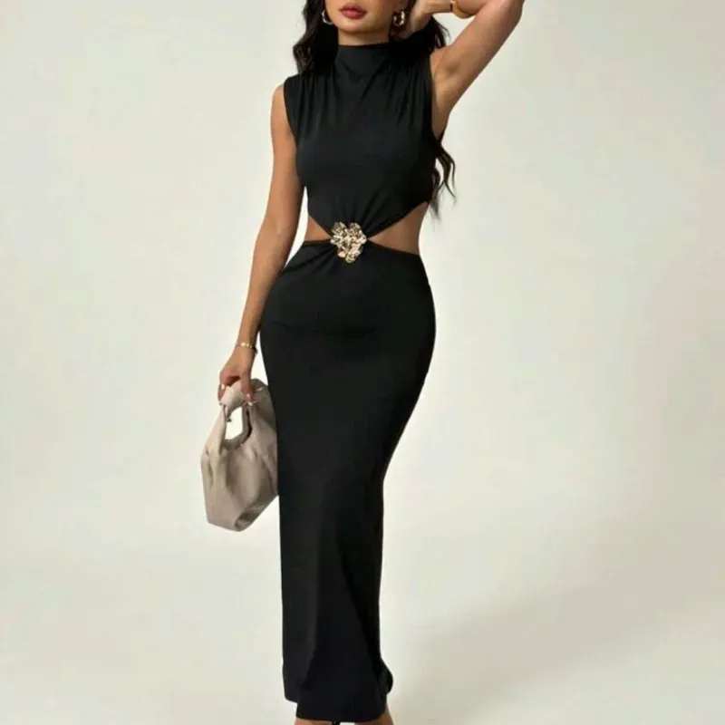 Vestido Maxi "Gilded Edge"